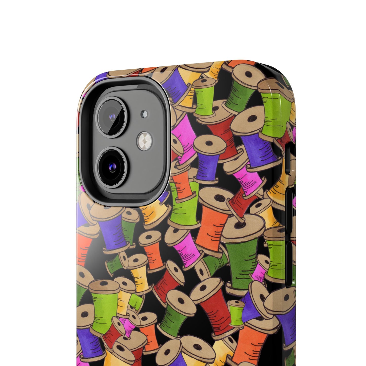 Spoolopoly Black Phone Case