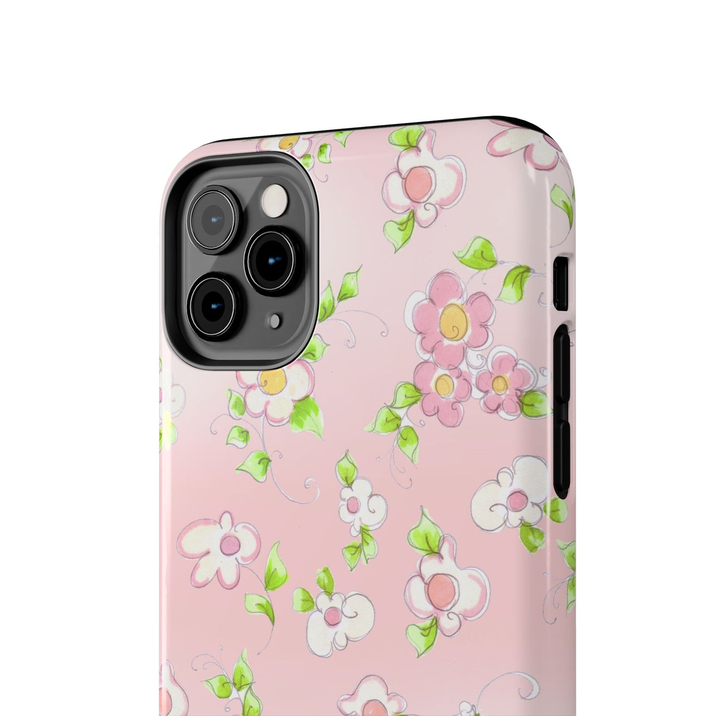 Precious Posies Pink Phone Case