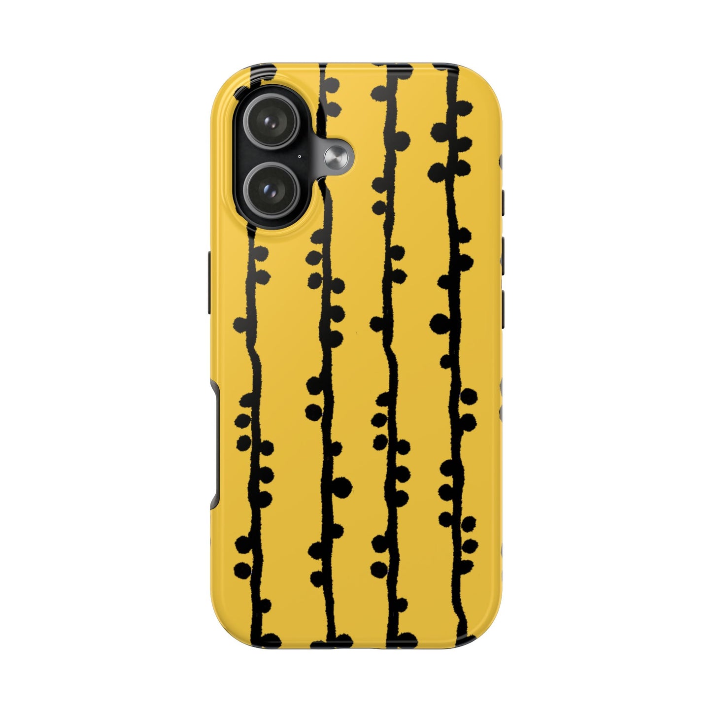 Loopy Stripe Yellow Phone Case
