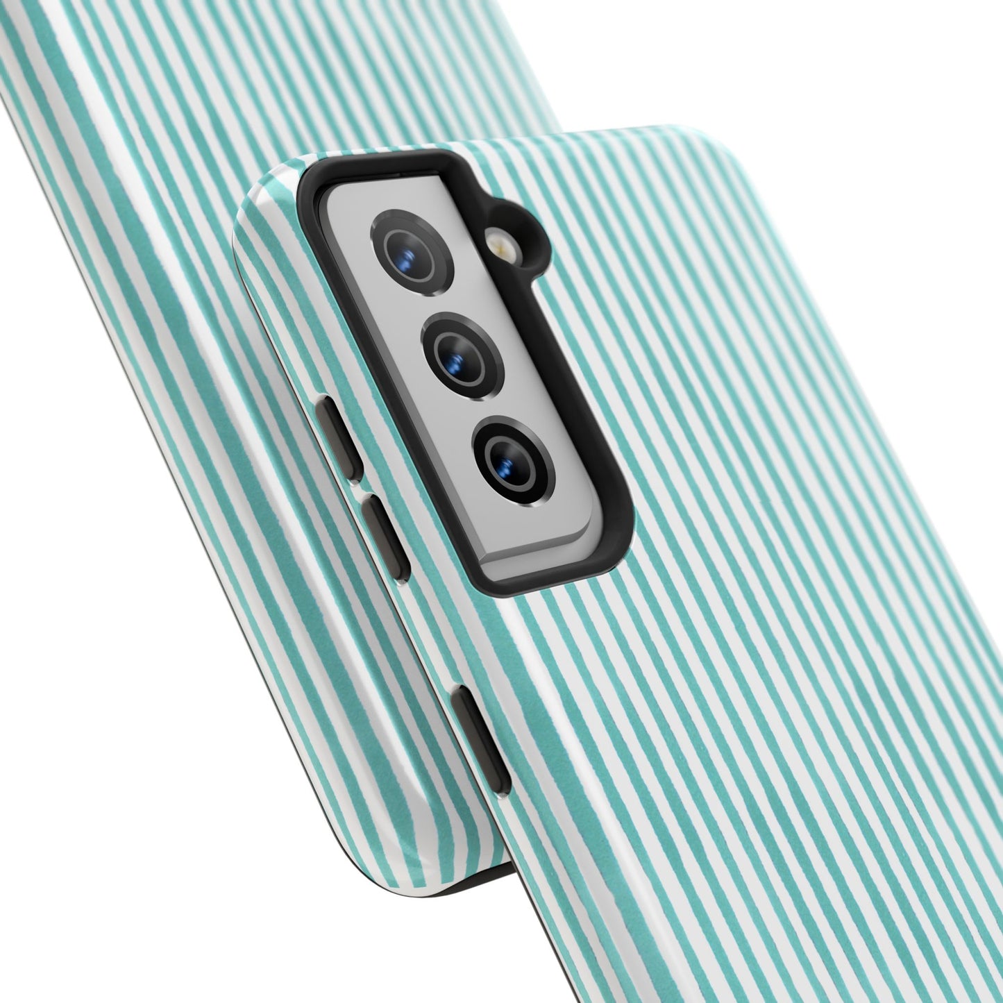 Lazy Stripe Turquoise Phone Case