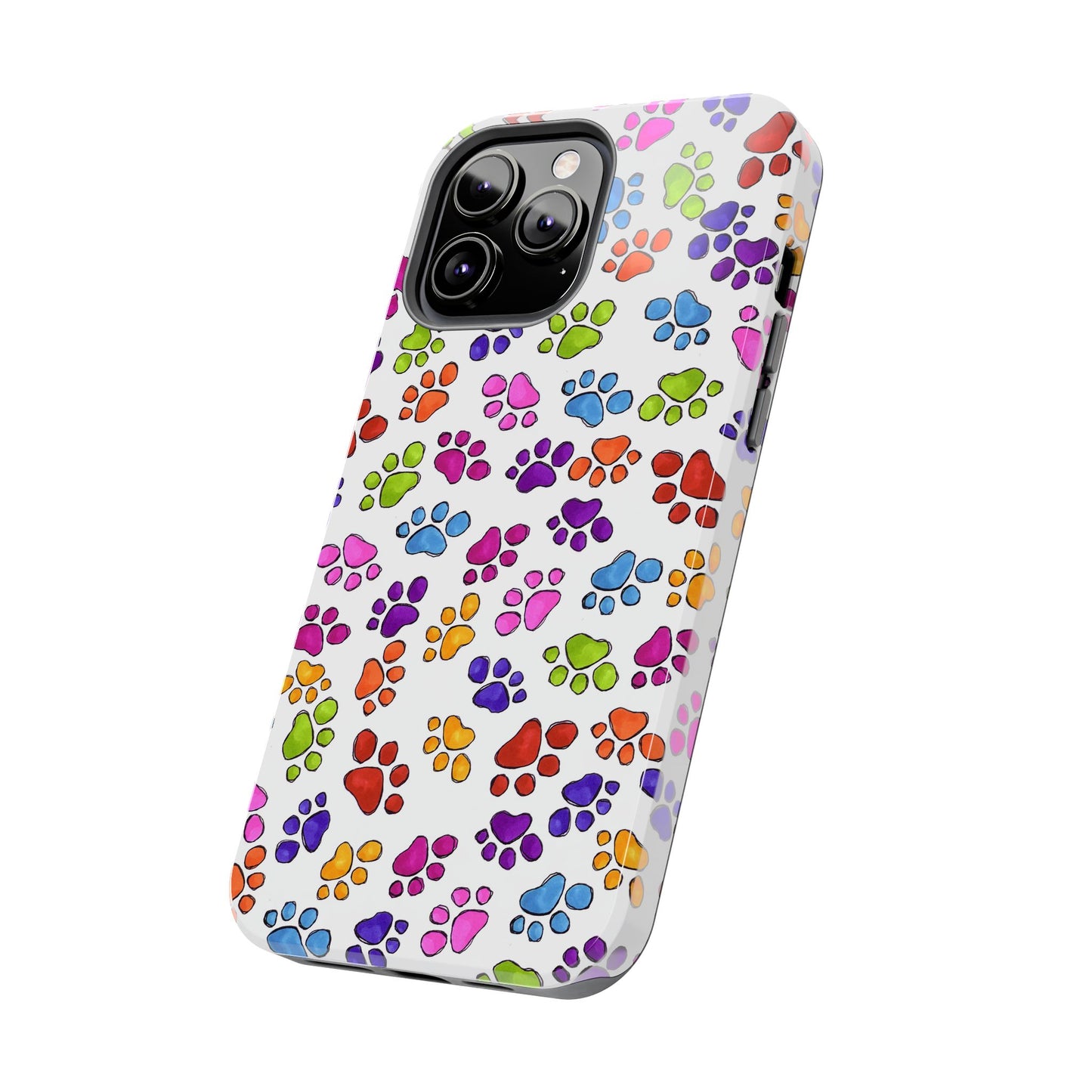 Fancy Paws White Phone Case