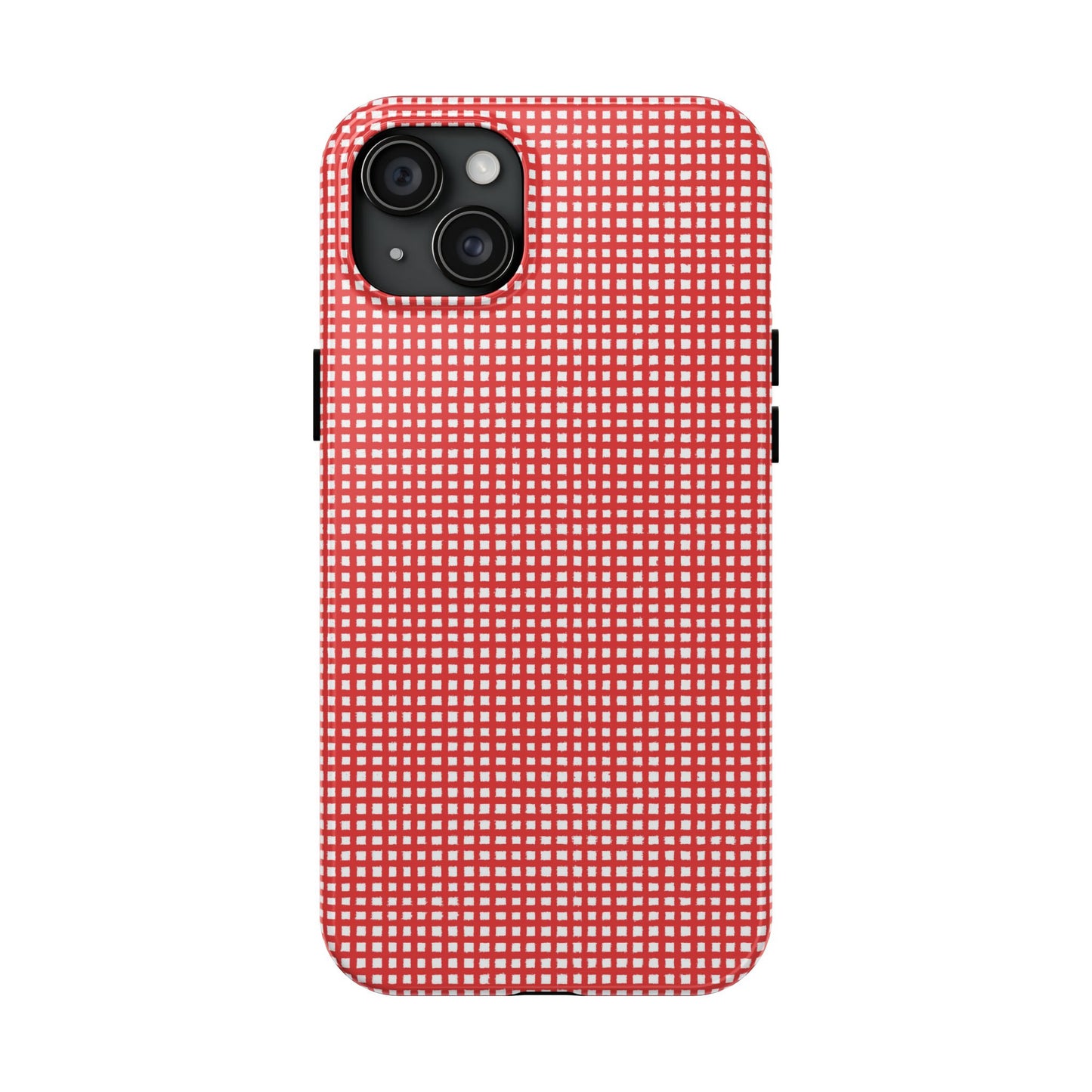 Chipper Check Red Phone Case