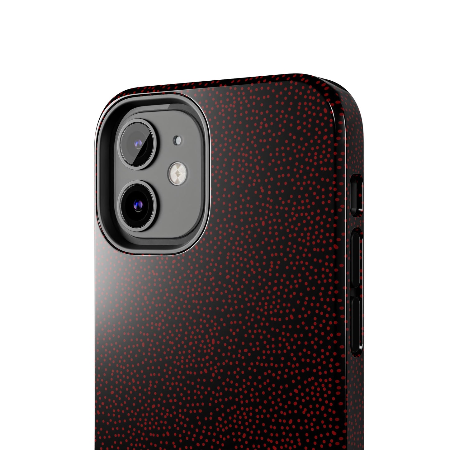 Mini Dot Black / Red Phone Case