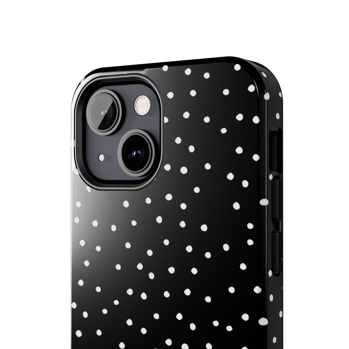 Dinky Dots Black / White Phone Case