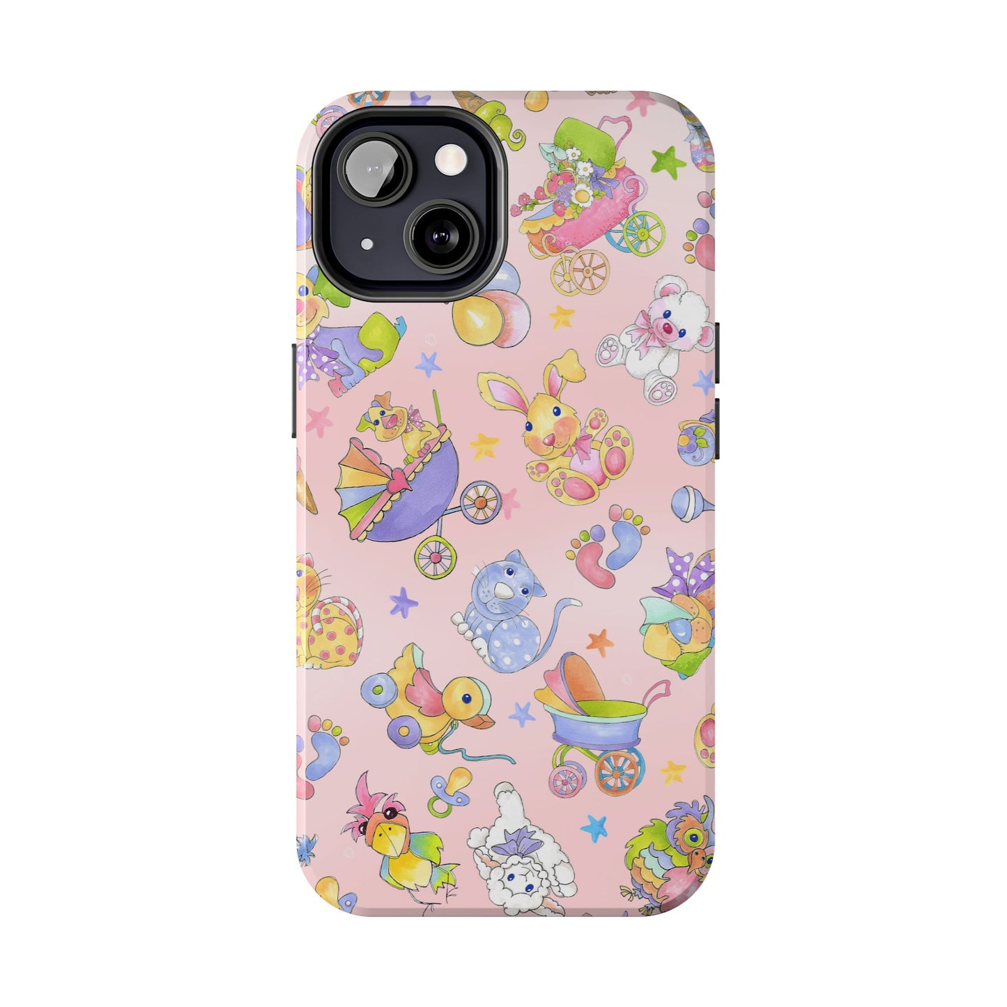 Busy Baby Pink Phone Case
