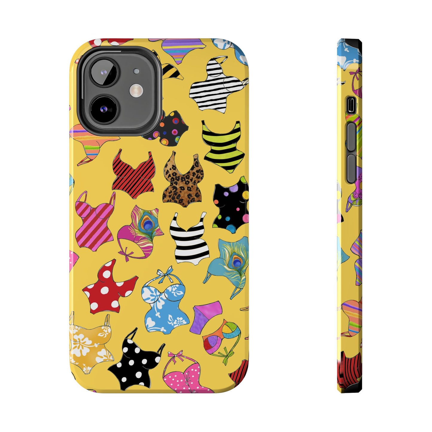 Assorted Suits Yellow Phone Case
