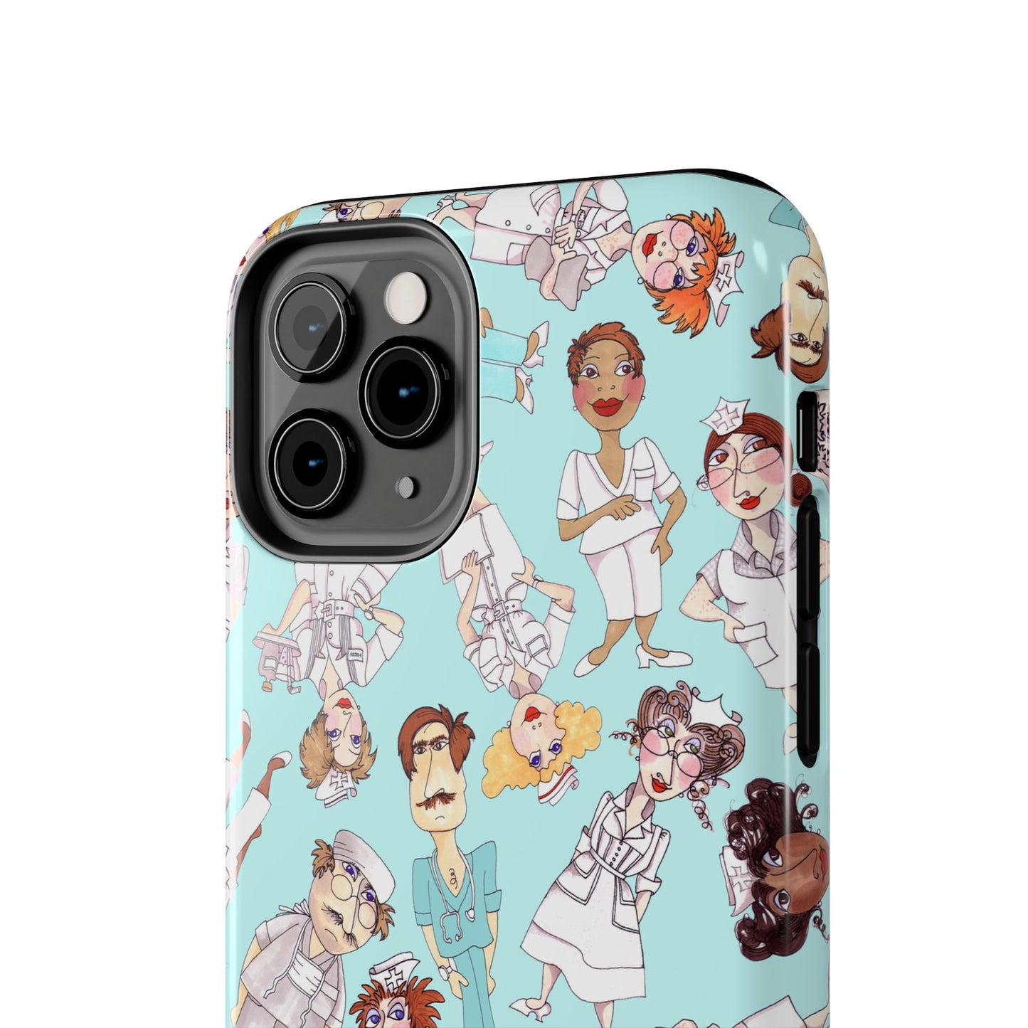 Happy Staff Aqua Phone Case