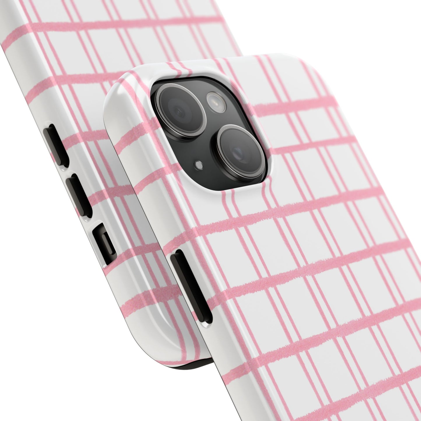 Pink Plaid Phone Case