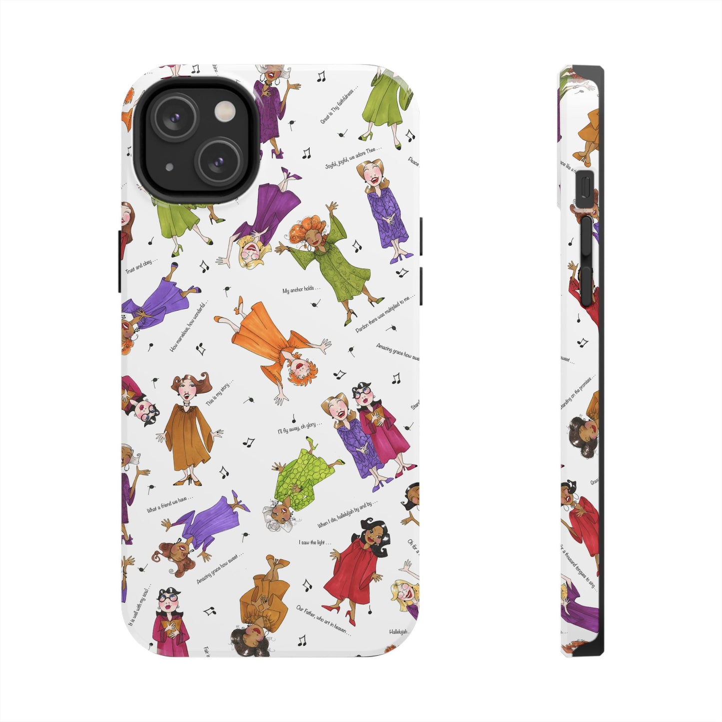 Sing it Sister White Phone Case