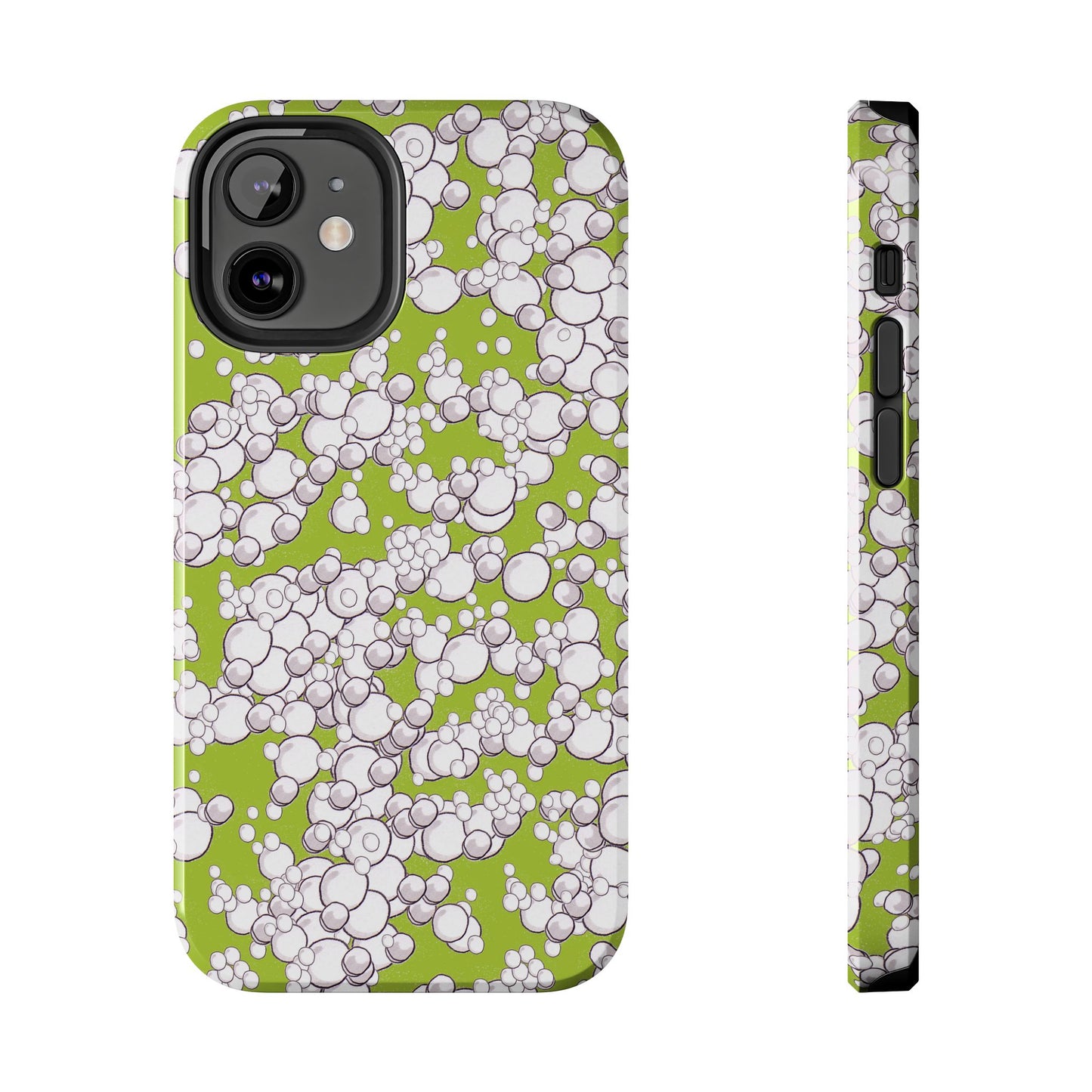 Bubble Dots Green Phone Case