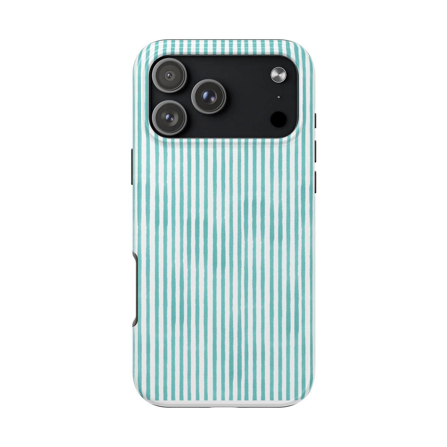 Lazy Stripe Turquoise Phone Case