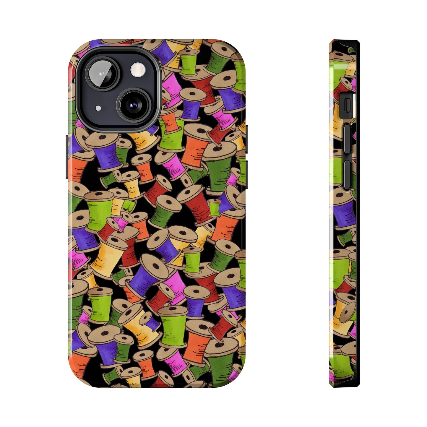 Spoolopoly Black Phone Case