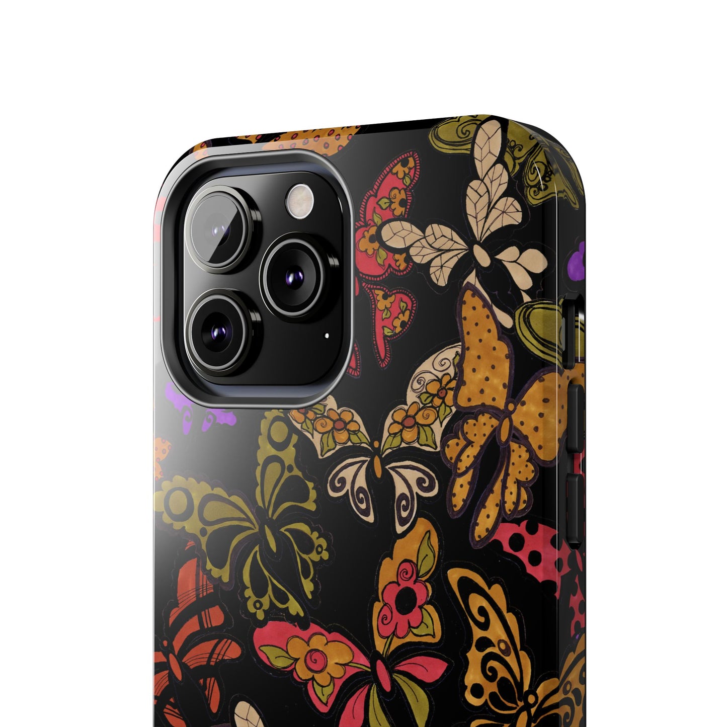 Flighty Black Phone Case