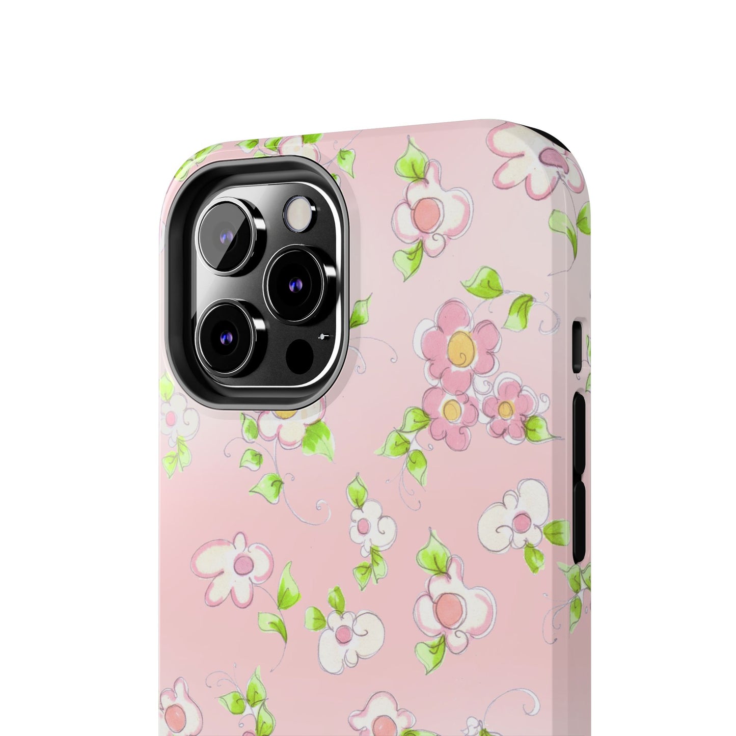 Precious Posies Pink Phone Case