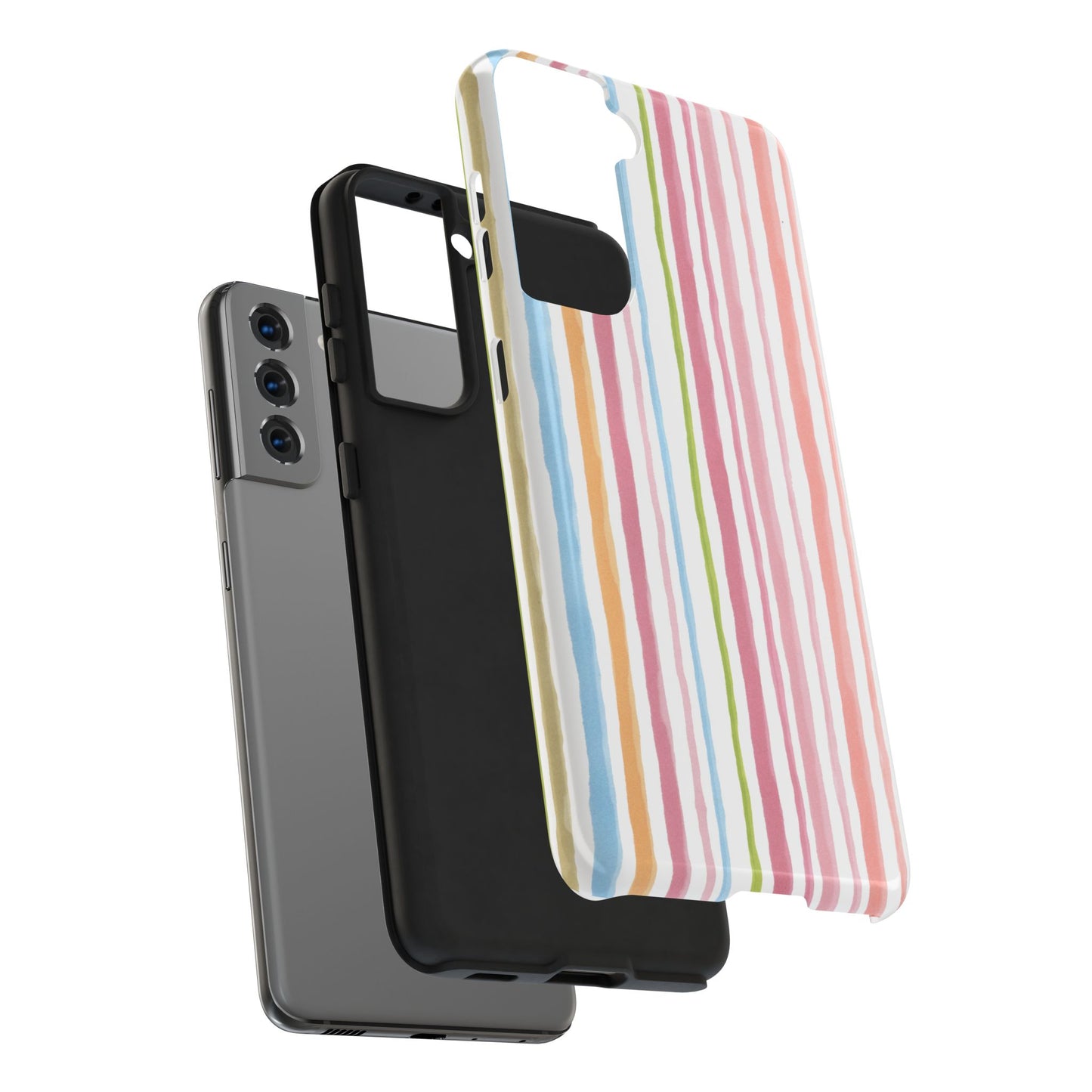 Swim Stripe Pastel Phone Case