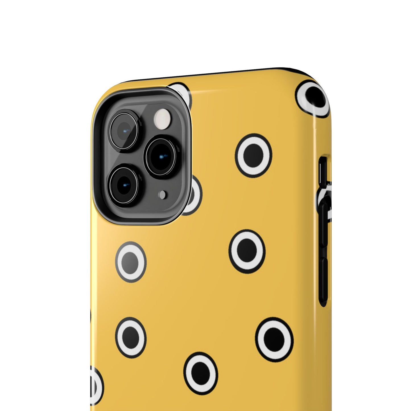 CD Dots Yellow / Black Phone Case