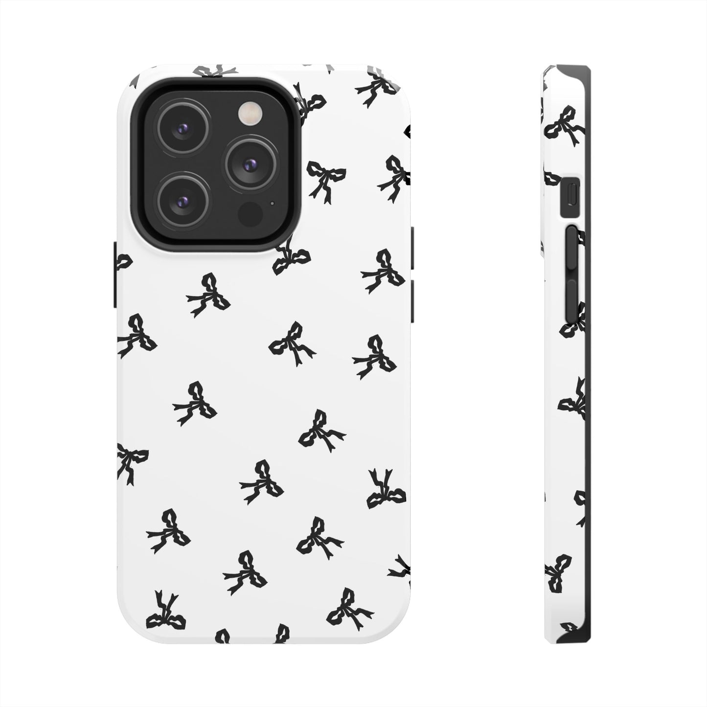 Black Bows Phone Case