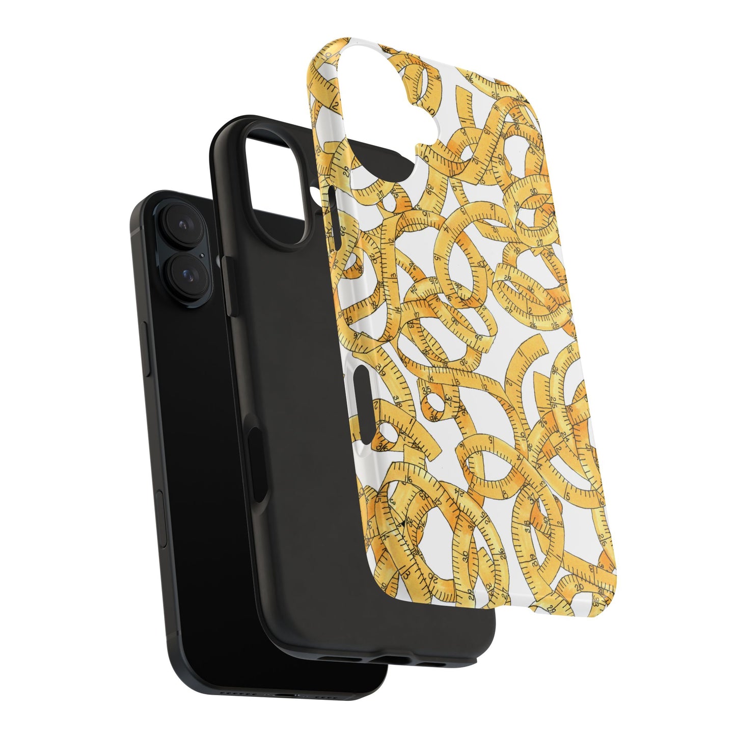 Tape Tangle White Phone Case