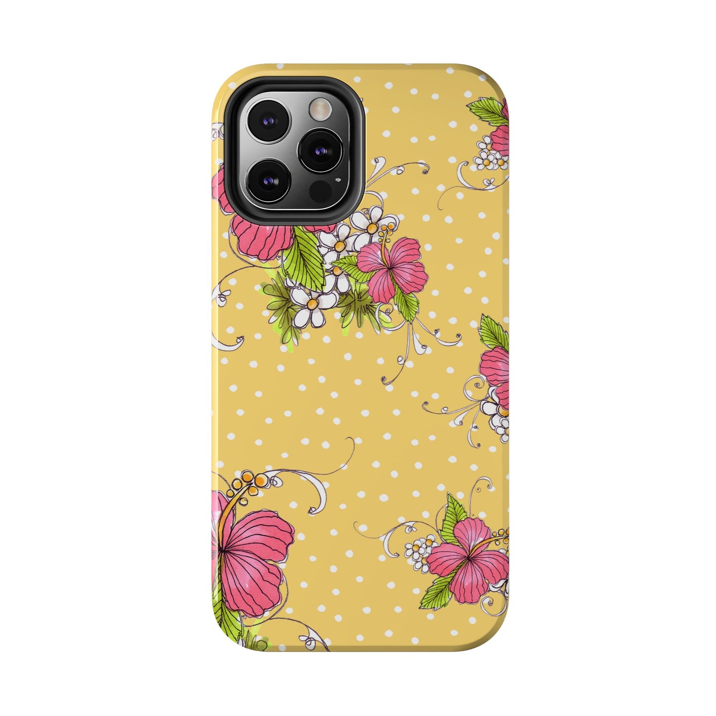 Lady Luau Yellow Phone Case