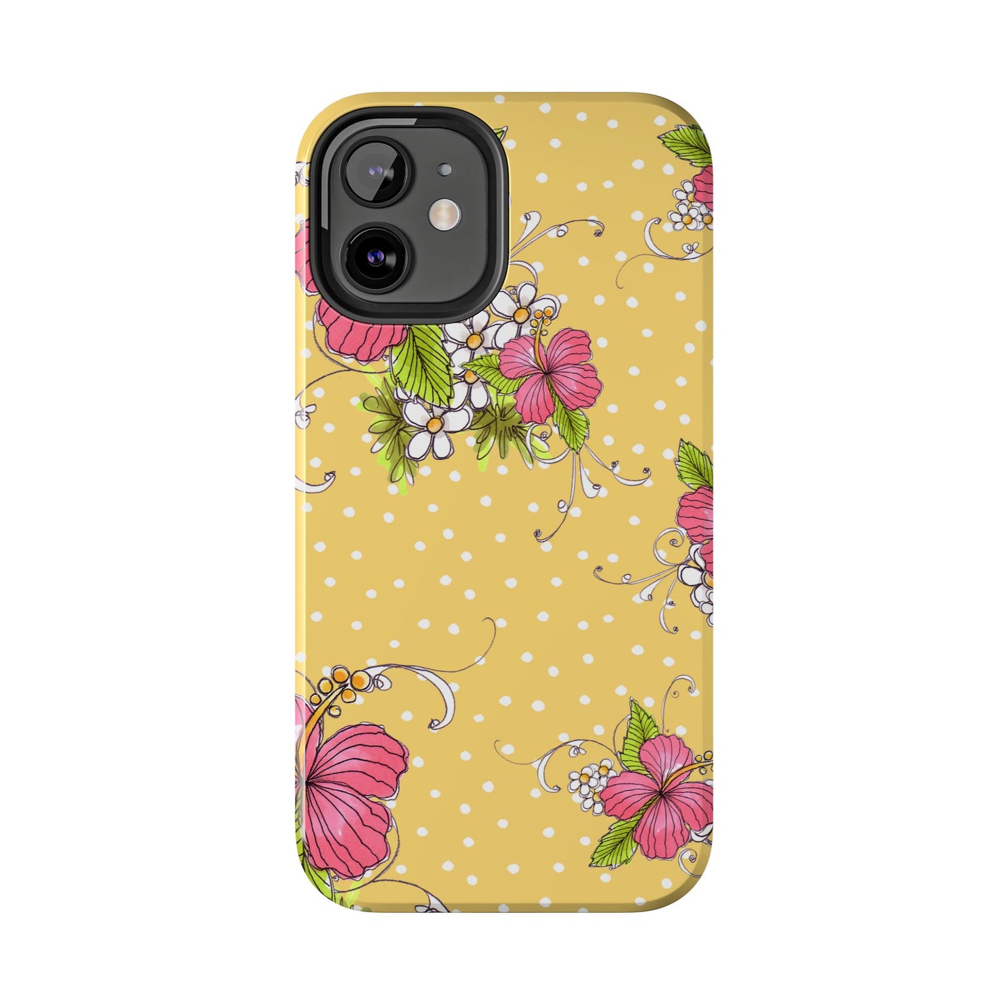 Lady Luau Yellow Phone Case