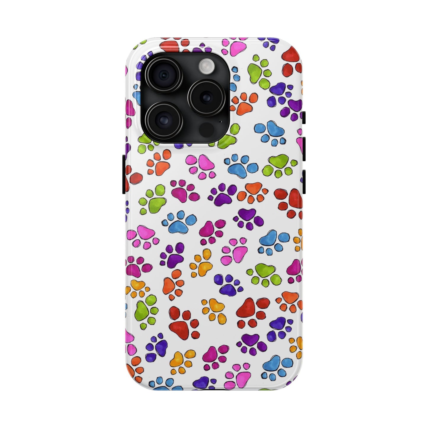 Fancy Paws White Phone Case