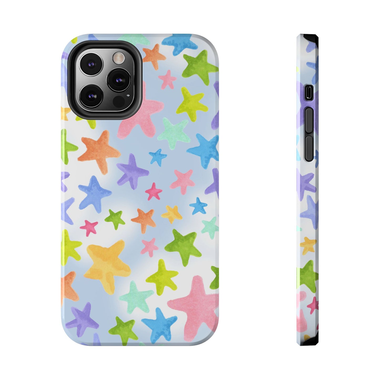 Happy Stars Blue Sky Phone Case