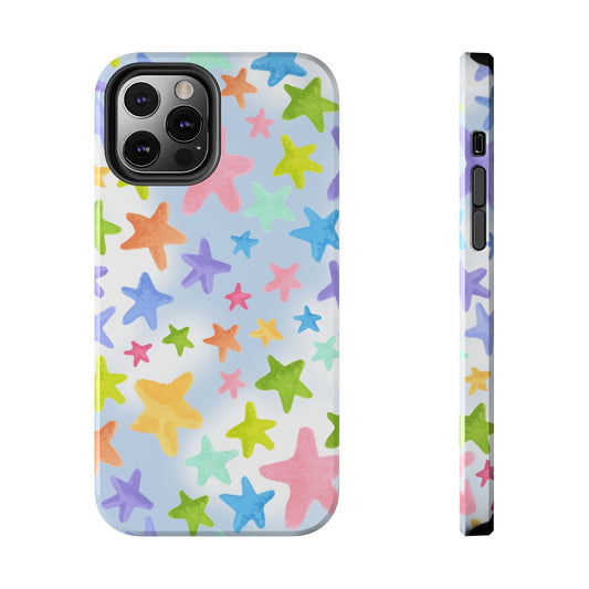 Happy Stars Blue Sky Phone Case