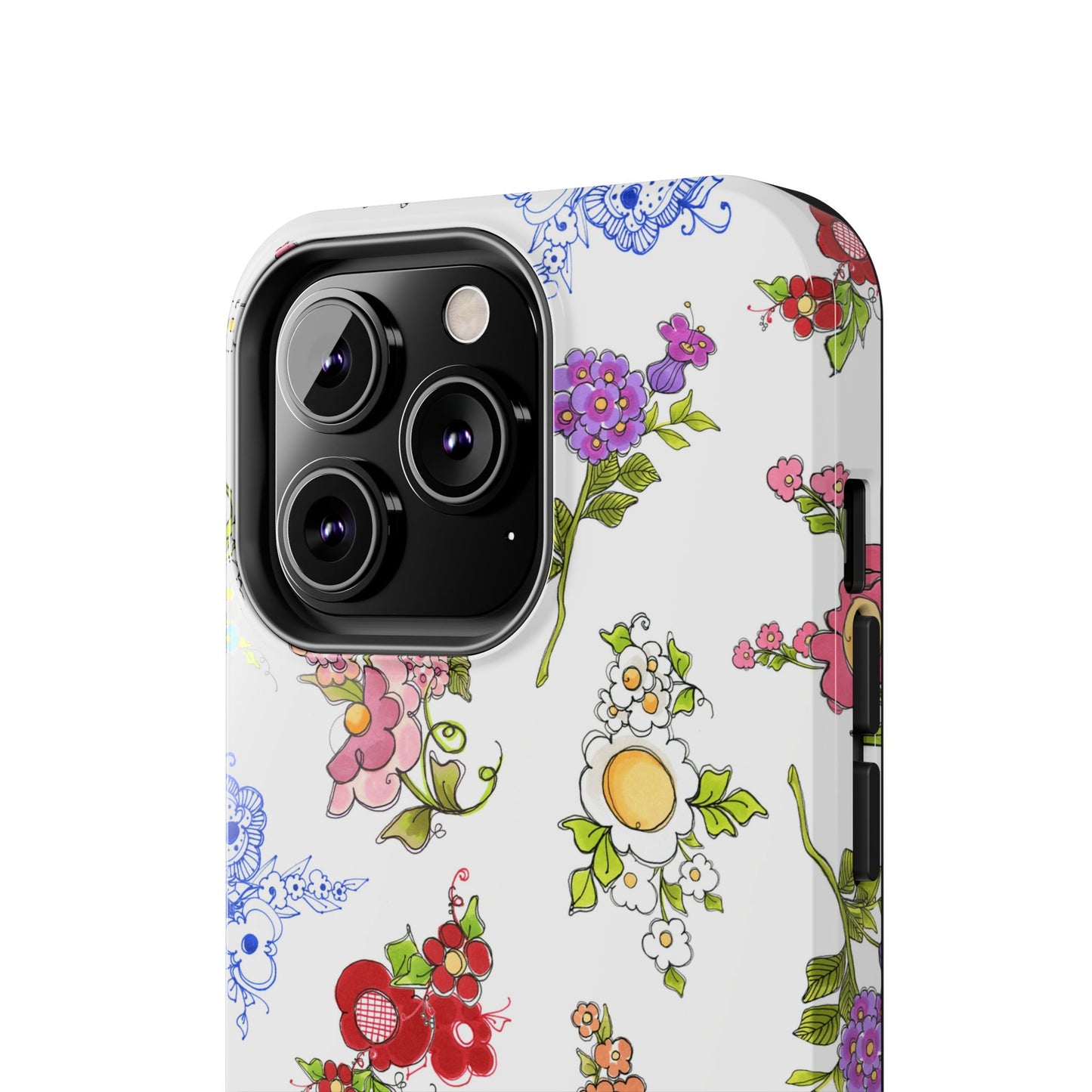 Mixed Bouquets White Phone Case