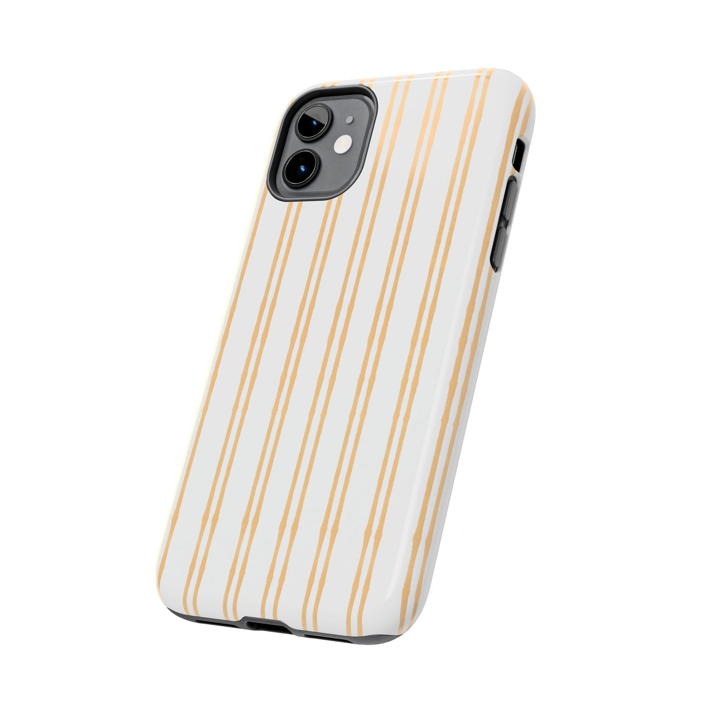 Double Stripe Yellow Phone Case