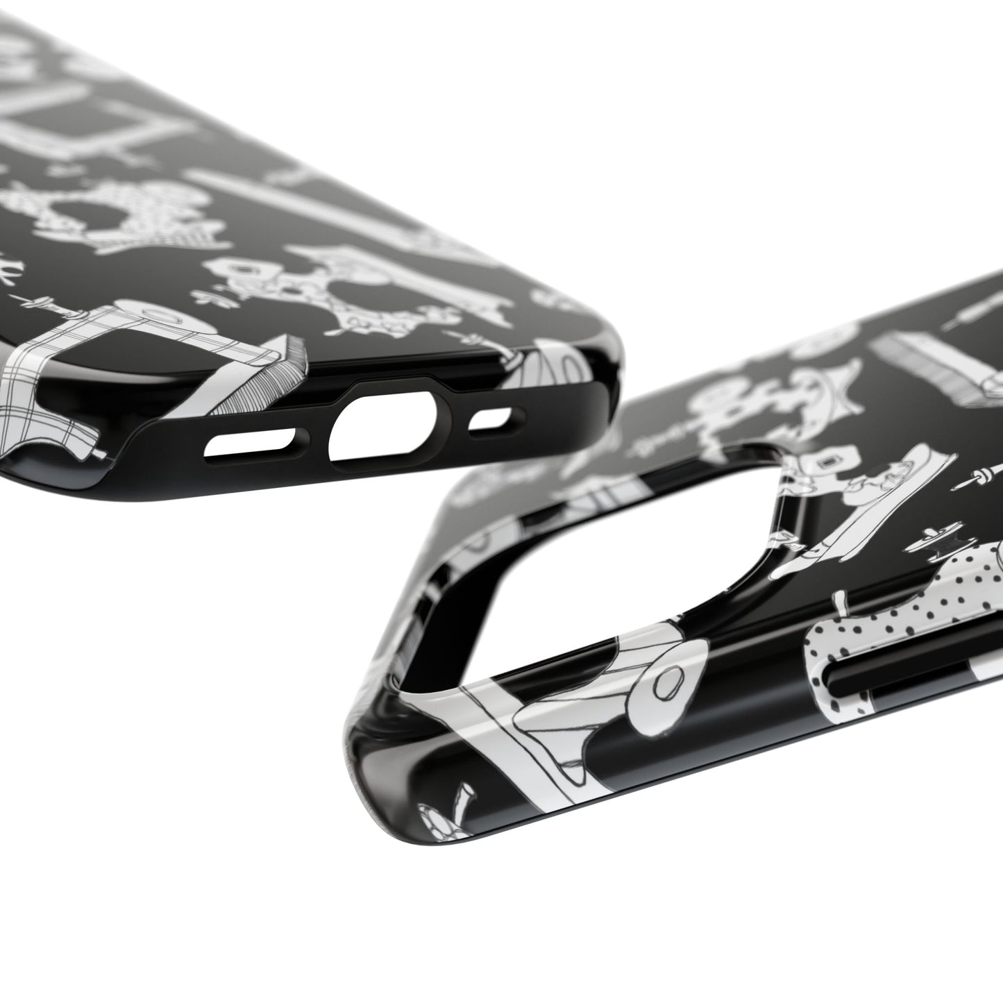 Sew Essential Black Phone Case