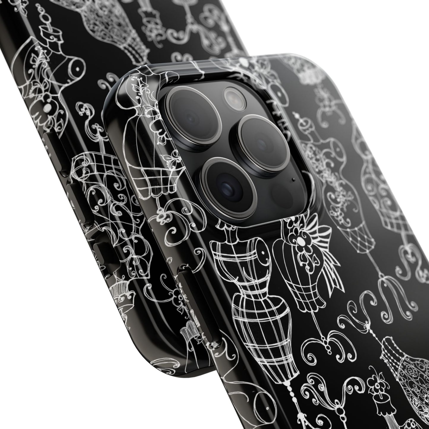 Mannequinique Black / White Phone Case