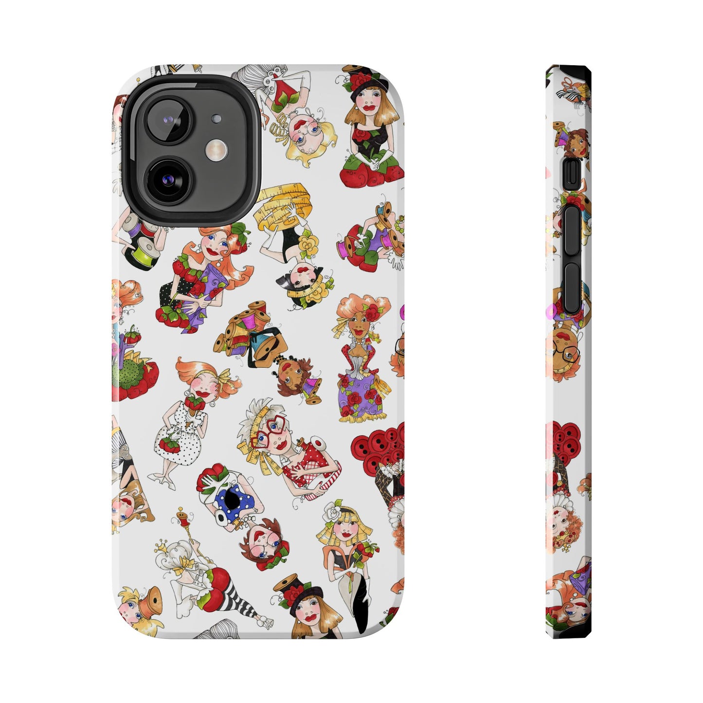 Curious Toss White Phone Case