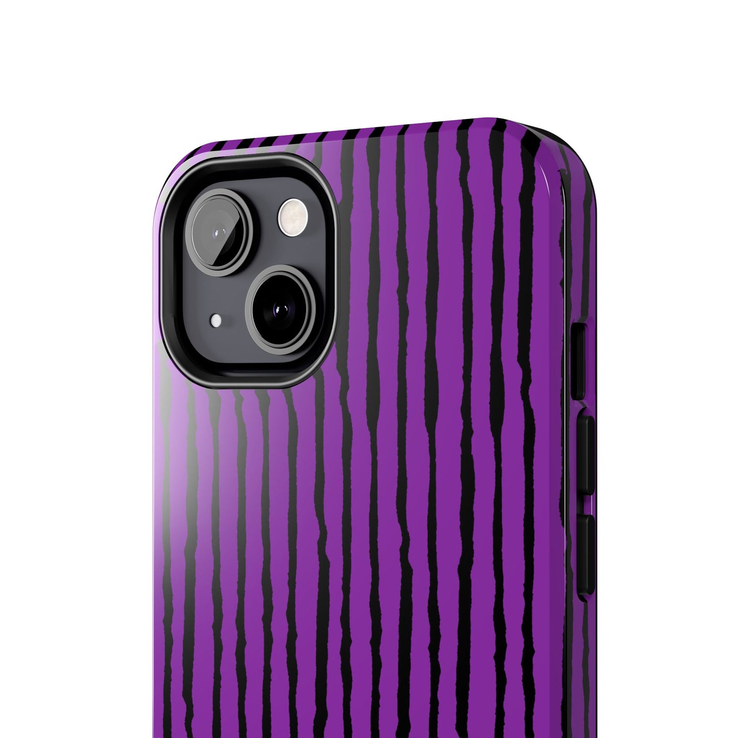Sorta Stripe Purple / Black Phone Case