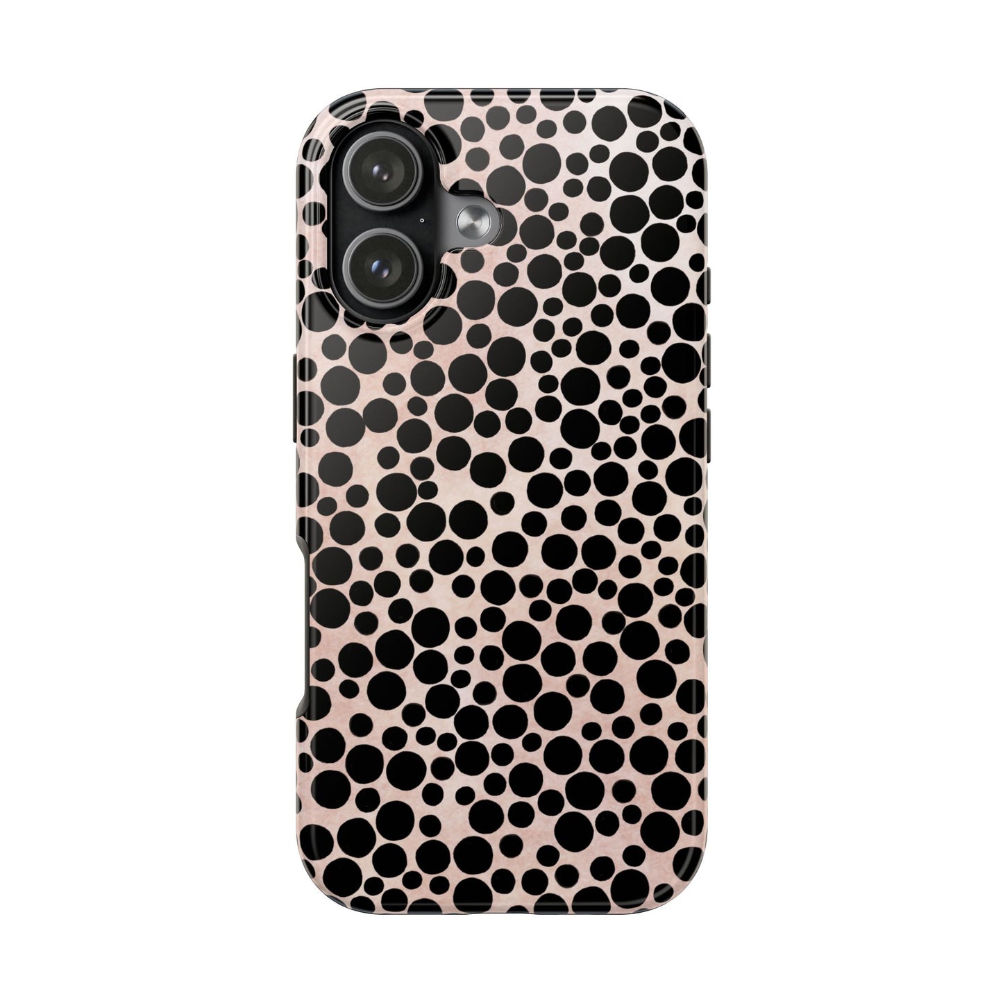 Felt Dots Pink Phone Case