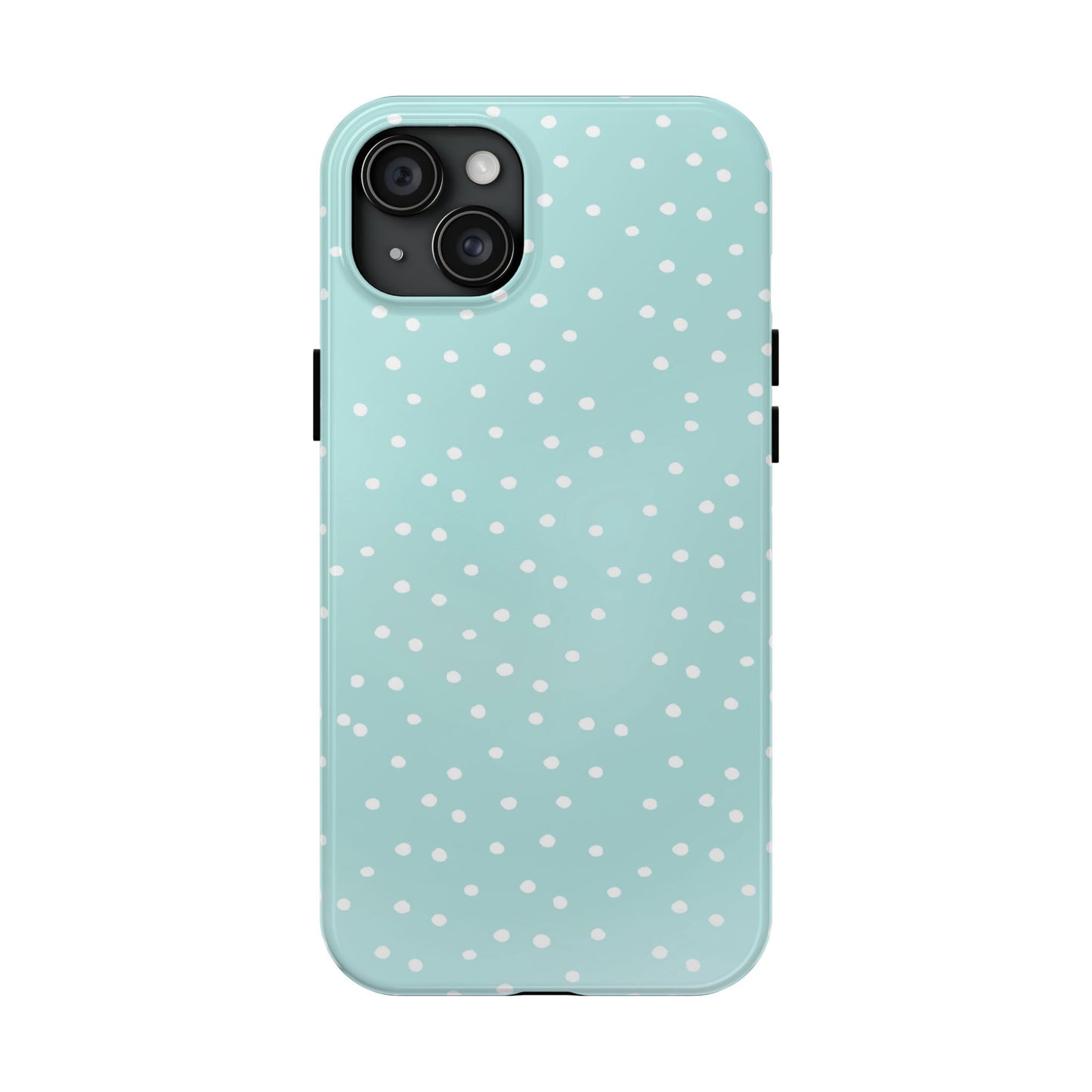 Petite Dots Seafoam / White Phone Case