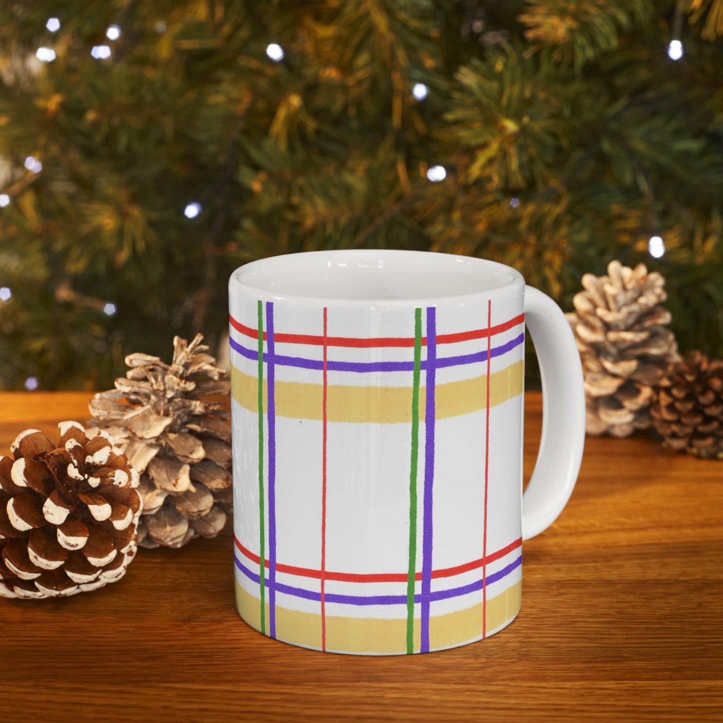 Kitchen Plaid Primary Cup