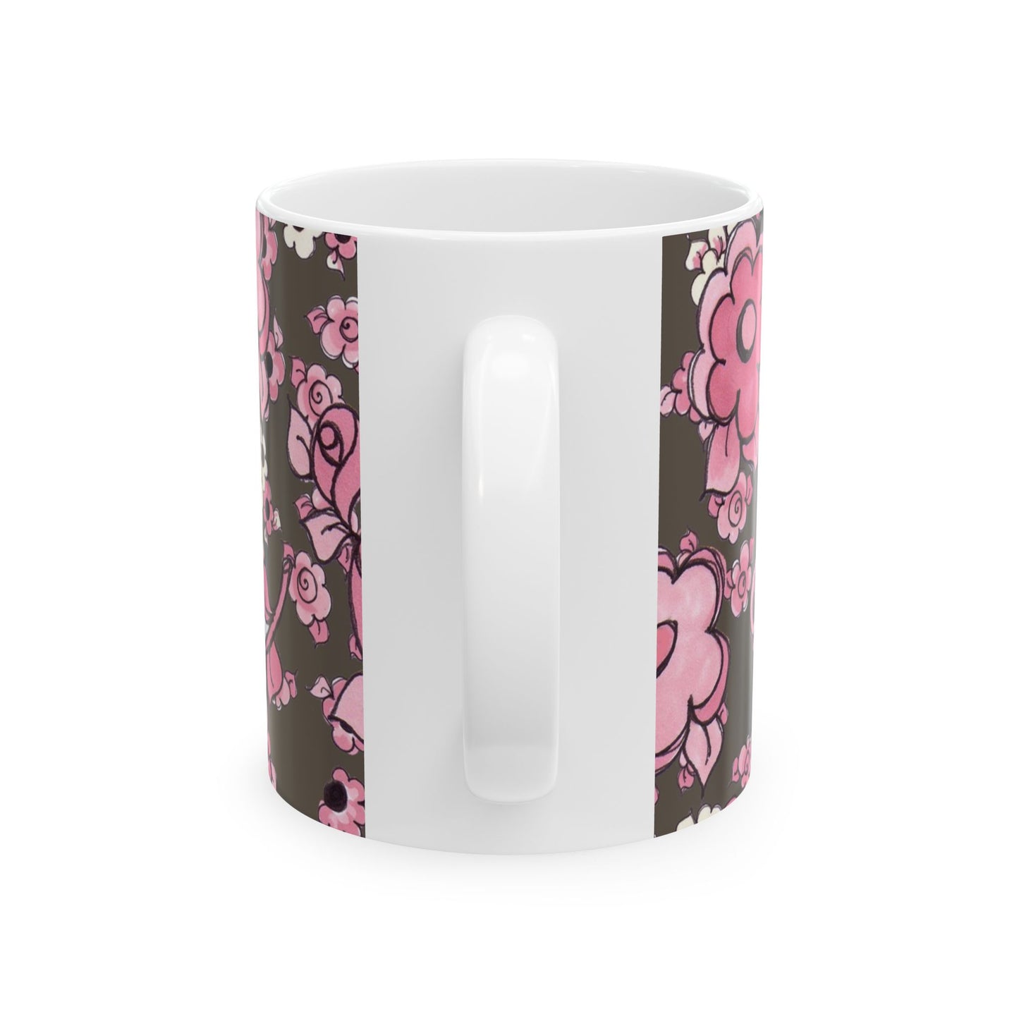 Profuse Posies Mocha Cup