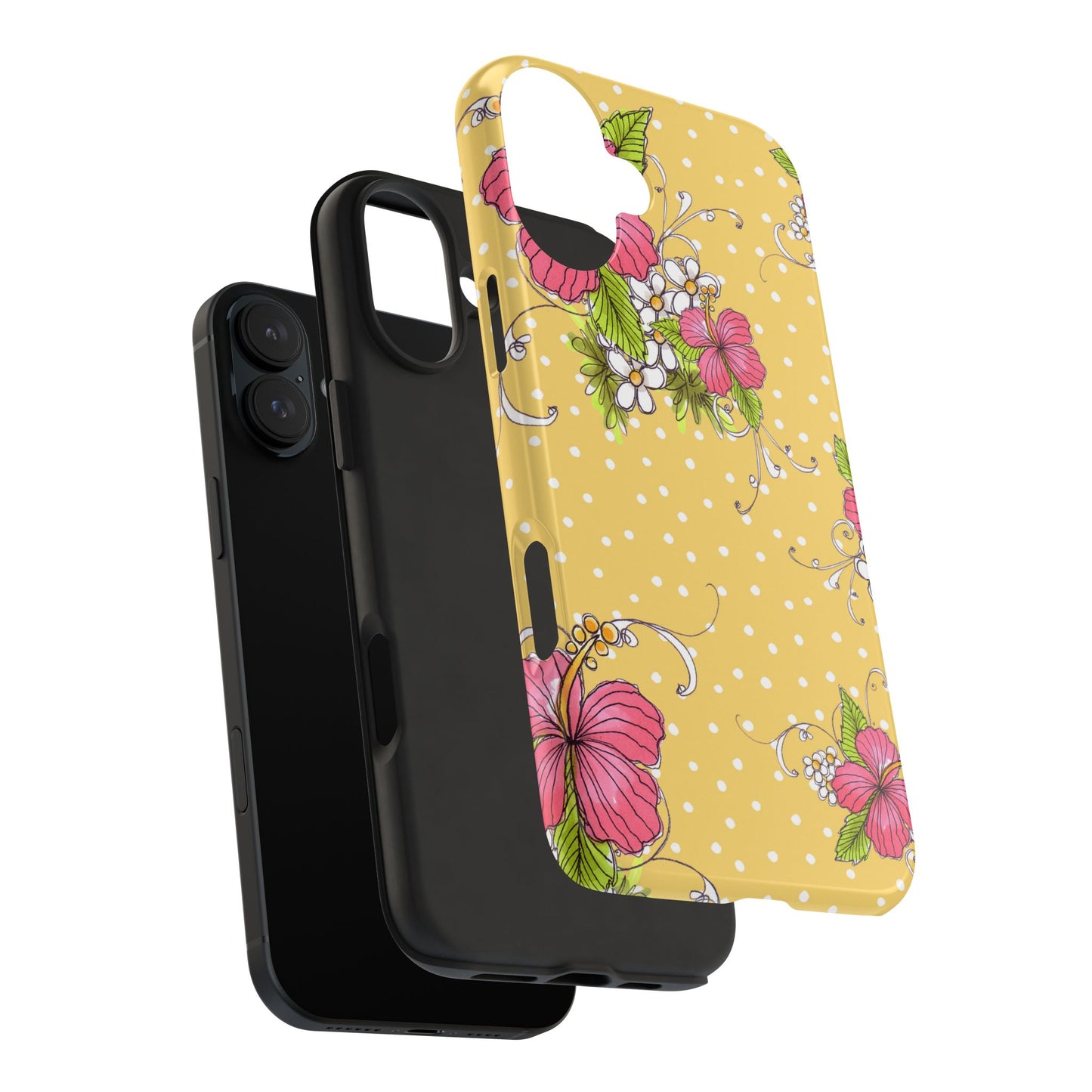 Lady Luau Yellow Phone Case