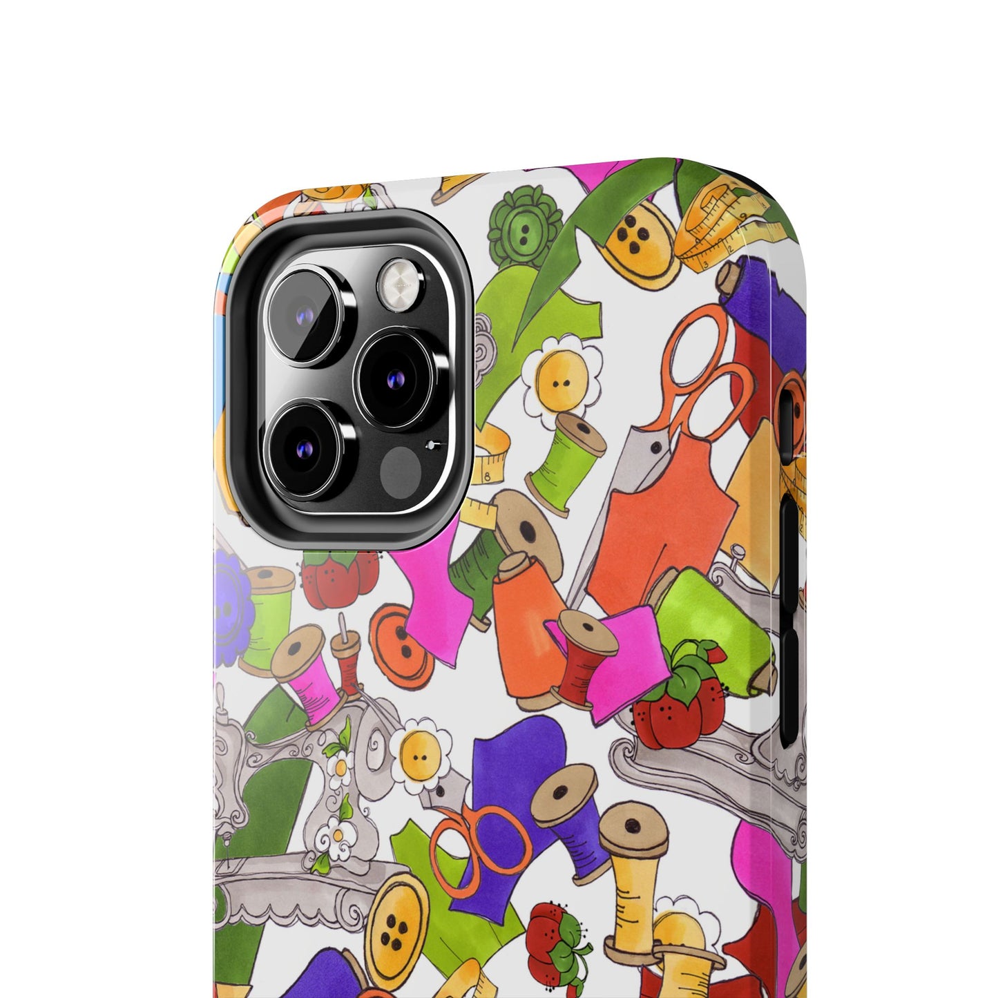 Kaleidasew White Phone Case