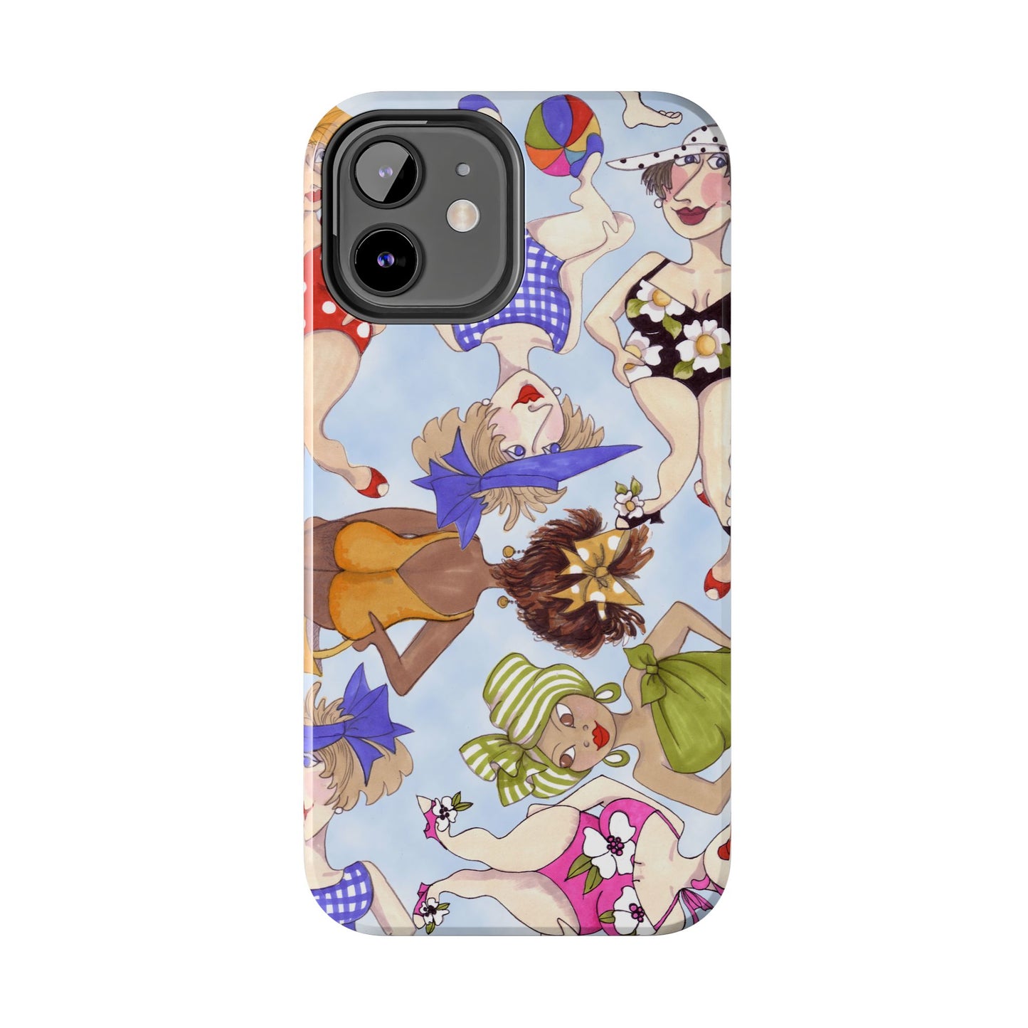 Bathing Beauties Blue Sky Phone Case