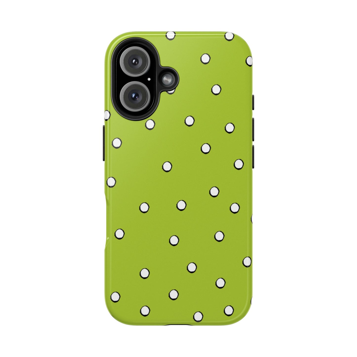 Lime Dots Phone Case