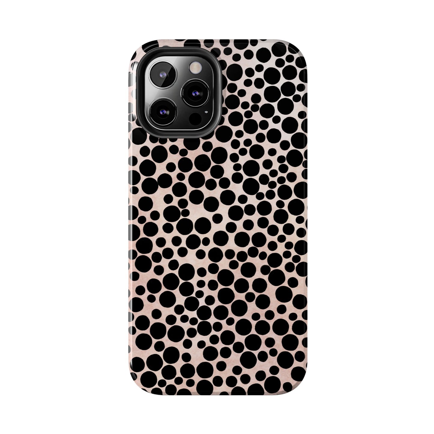 Felt Dots Pink Phone Case