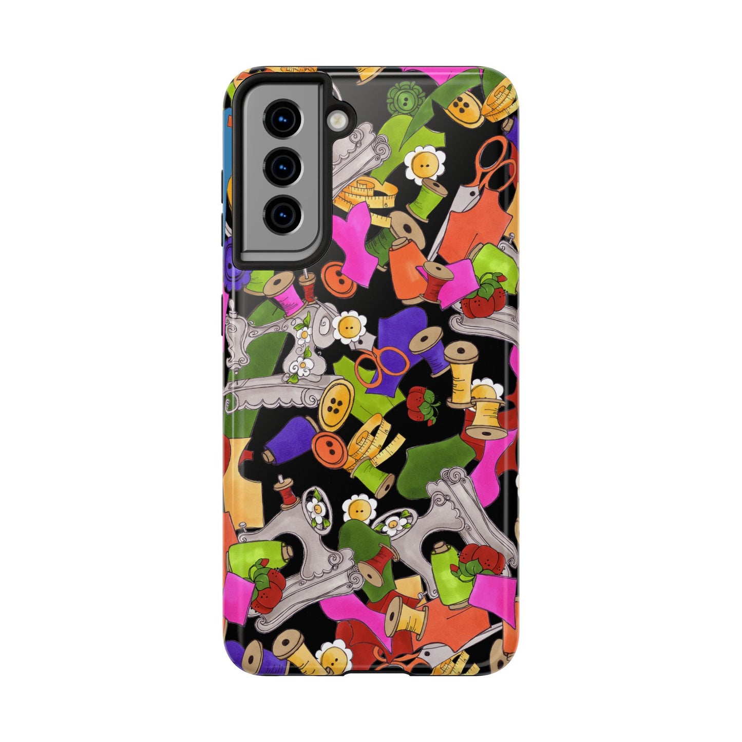 Kaleidasew Black Phone Case