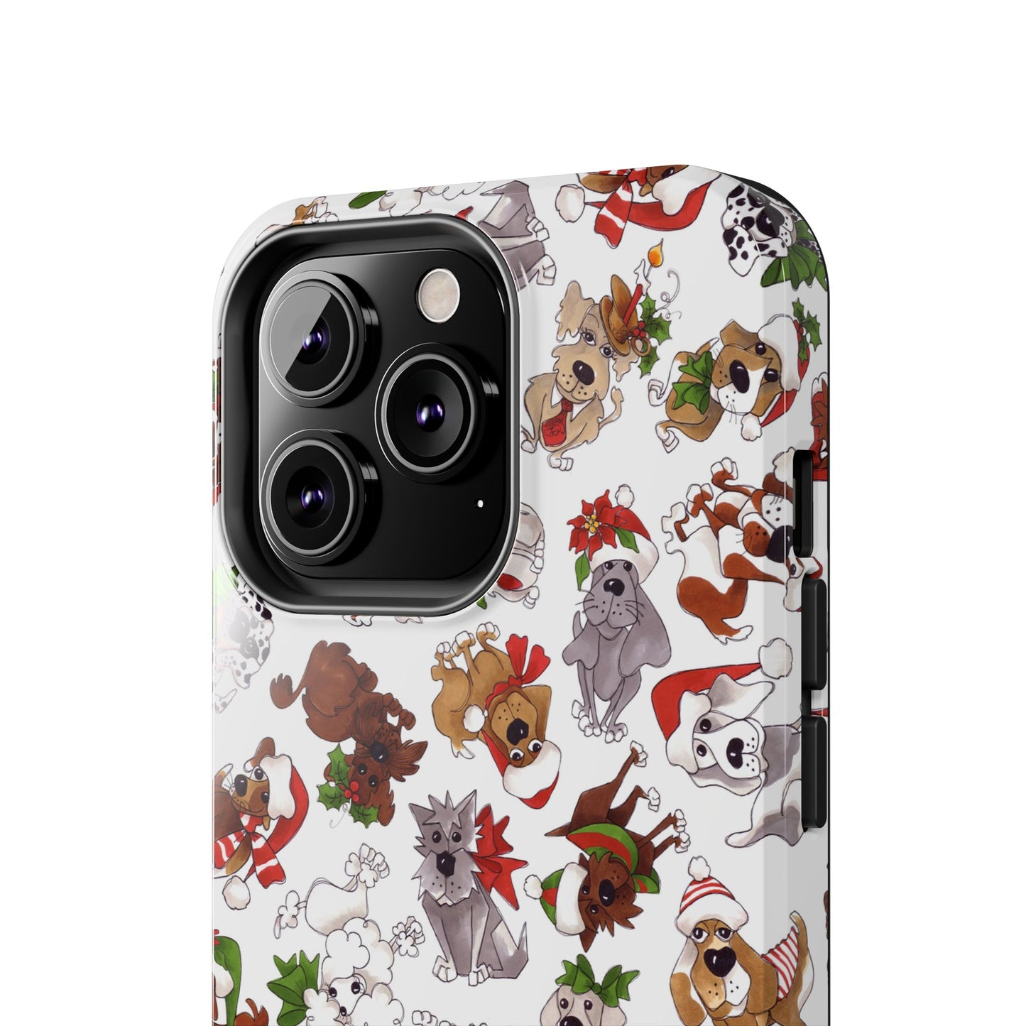 Doggie Toss White Phone Case