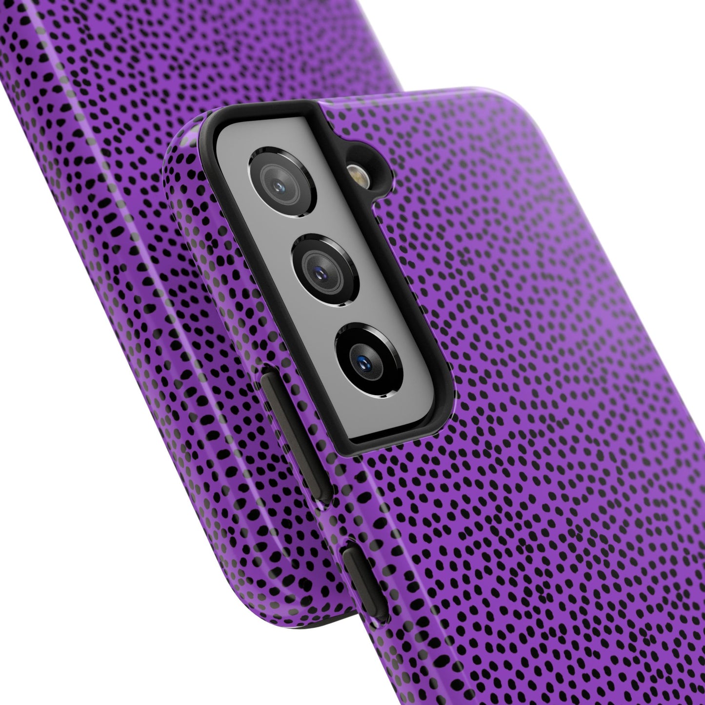 Gypsy Dots Purple / Black Phone Case