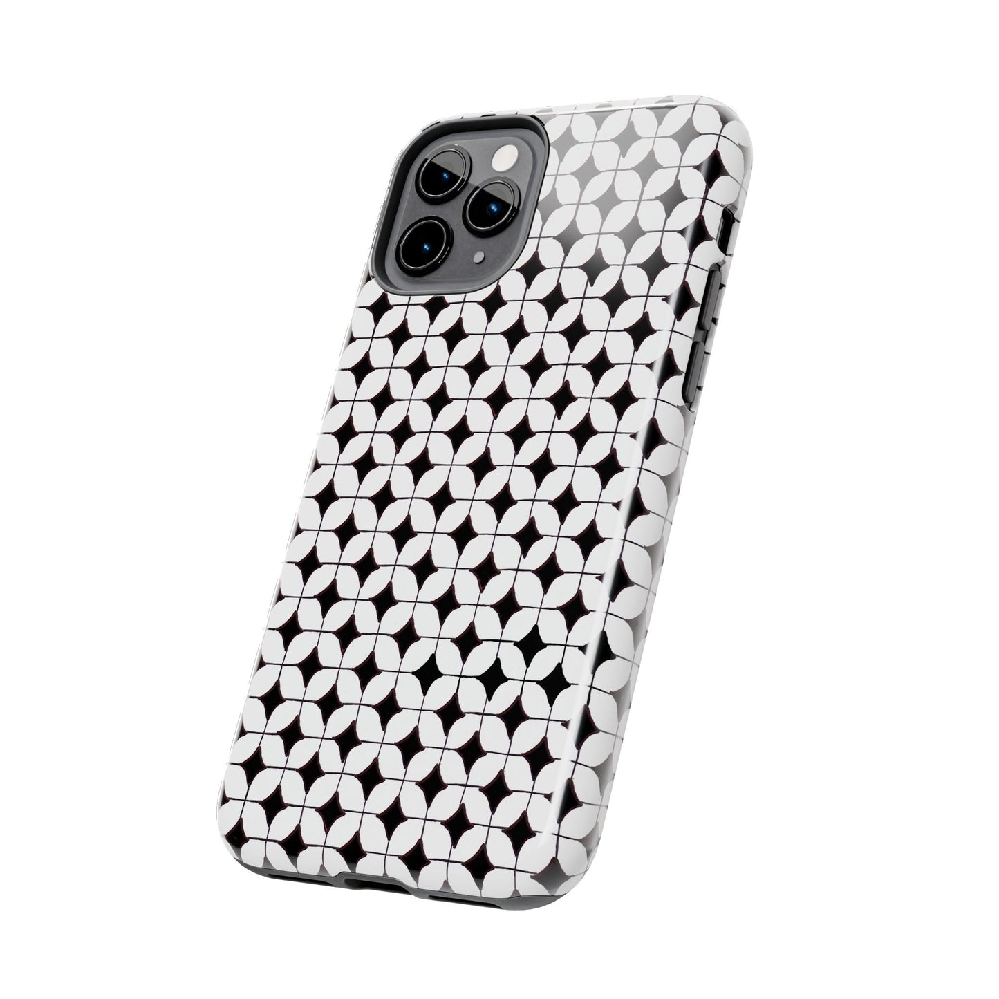 Tile-ish Black Phone Case