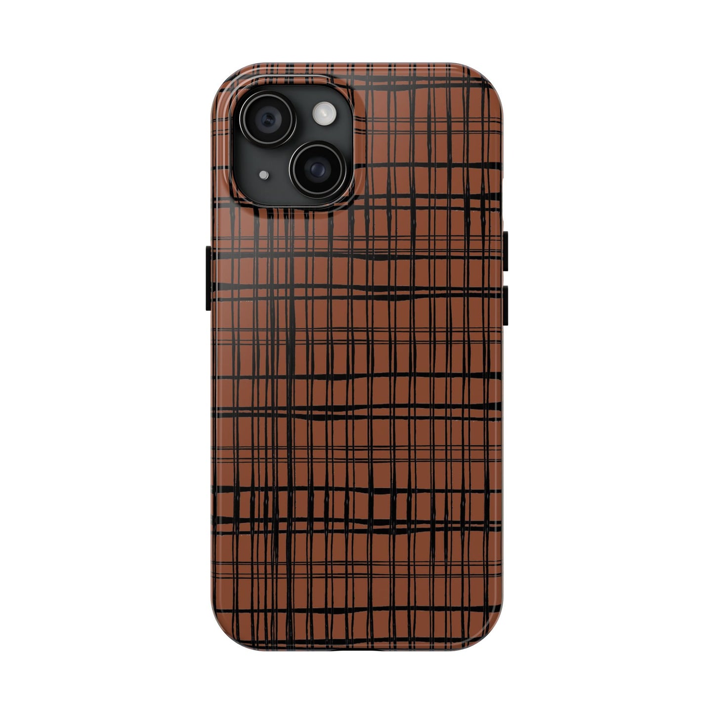 Doggie Fence Rust Phone Case