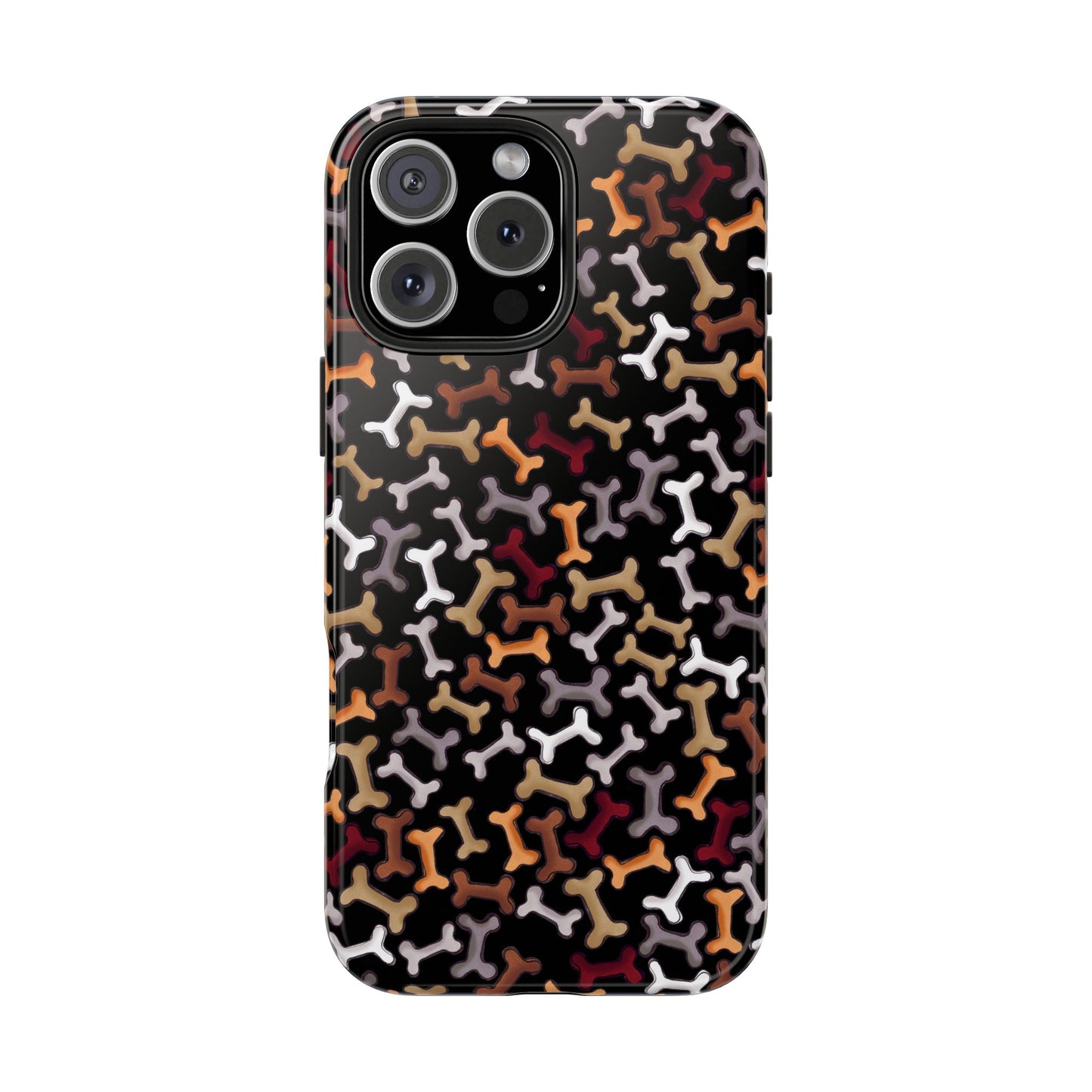 Dog Bones Black Phone Case