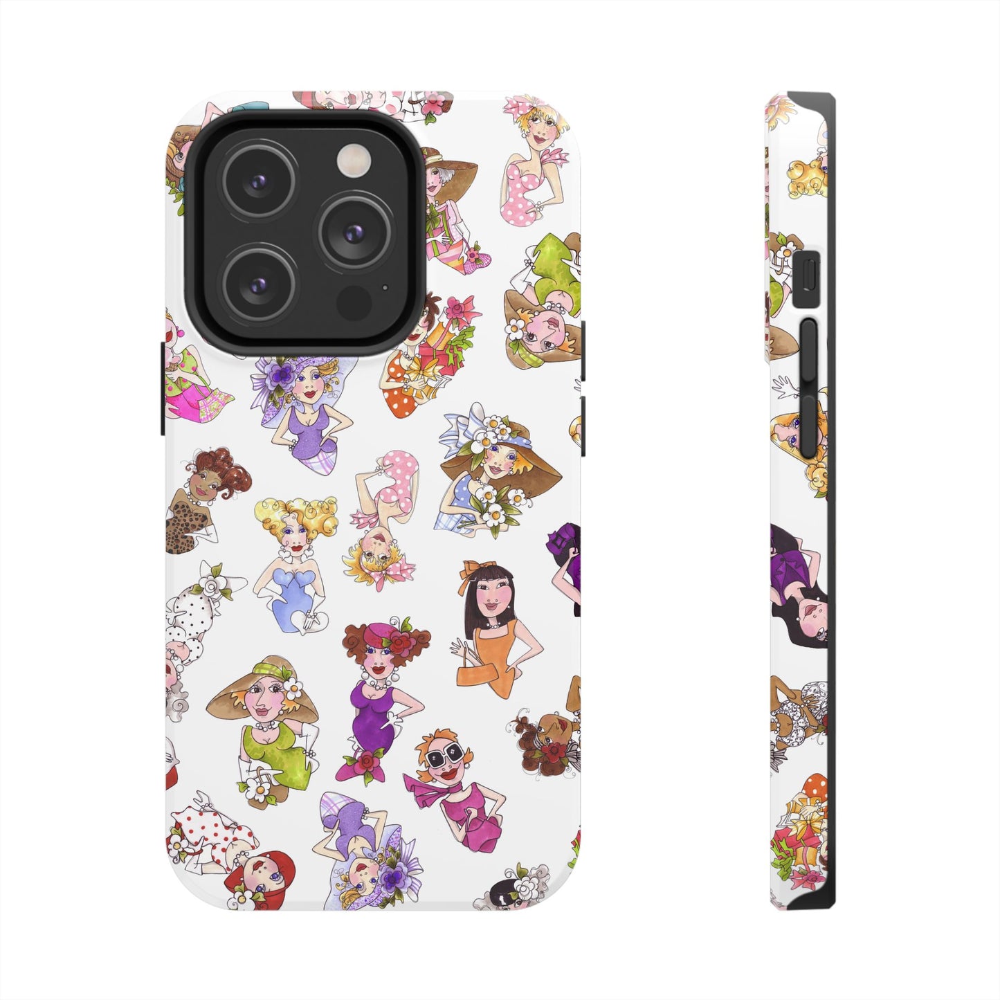 Fast Women Tossed White Phone Case