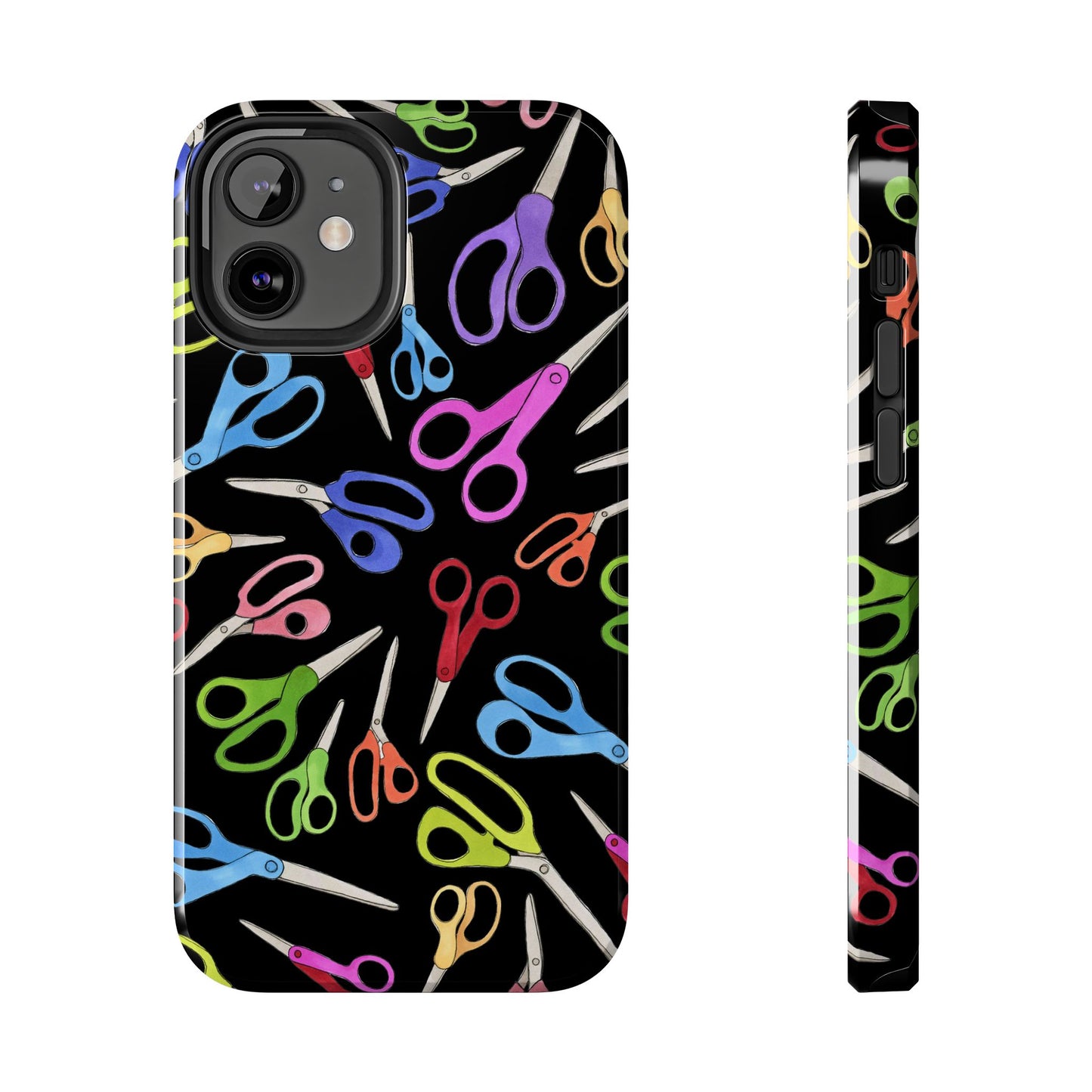 Shear Fun Black Phone Case
